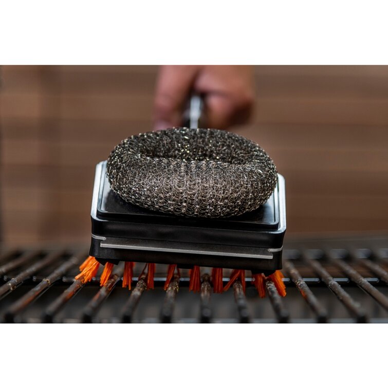 Grill top brush set